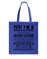 Gift for Boyfriend Tote Bag tile