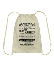 Gift for Boyfriend - October Drawstring Bag tile