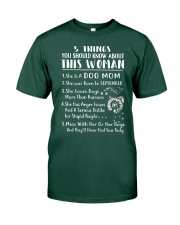 Dog September Premium Fit Mens Tee tile