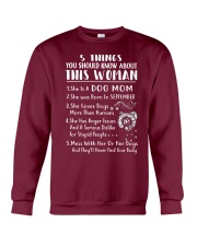 Dog September Crewneck Sweatshirt tile