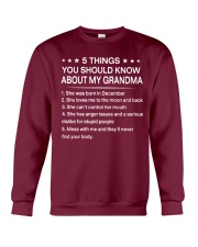 My Grandma -December Crewneck Sweatshirt tile