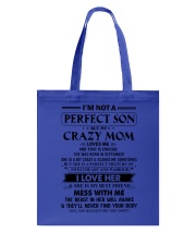 Gift for Son -September Tote Bag tile