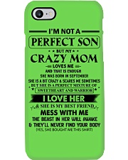 Gift for Son -September Phone Case tile