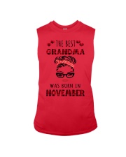 The best Grandma -November Sleeveless Tee tile