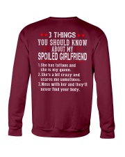 3 Thing Girlfriend Crewneck Sweatshirt tile