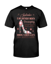 September Classic T-Shirt front