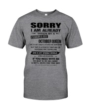 October Queen Classic T-Shirt front