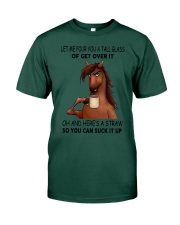 Horse Get Over It Premium Fit Mens Tee tile