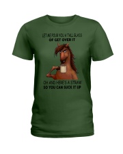 Horse Get Over It Ladies T-Shirt tile