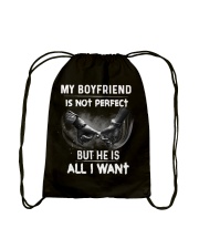 My Boyfriend Drawstring Bag tile