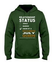 July Queen Hooded Sweatshirt tile