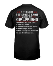 Gift for Boyfriend Classic T-Shirt back