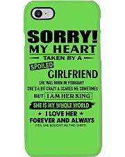 Gift for Boyfriend - February Phone Case tile