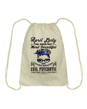 April Lady Drawstring Bag tile