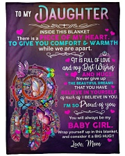 To my Daughter Fleece Blanket tile