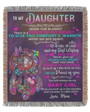 To my Daughter 50x60 - Woven Blanket tile