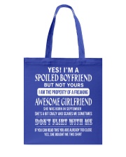 Gift for Boyfriend - September Tote Bag tile