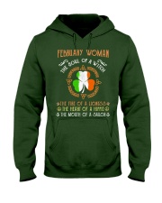 February Woman Hooded Sweatshirt front