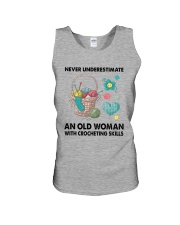 NEVER OLD WOMAN Unisex Tank tile