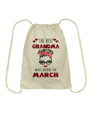 The best Grandma -March Drawstring Bag tile