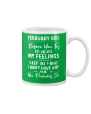 February Girl Mug tile