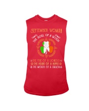 September Woman Sleeveless Tee tile