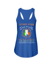 September Woman Ladies Flowy Tank tile