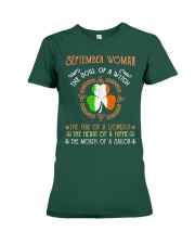 September Woman Premium Fit Ladies Tee tile