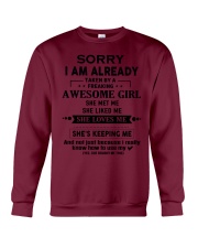 Gift for Boyfriend Crewneck Sweatshirt tile