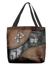 Faith over Fear All-over Tote back