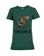 AND INTO THE FOREST Premium Fit Ladies Tee tile