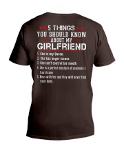 5 Thing Girlfriend V-Neck T-Shirt tile