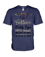 September Girl V-Neck T-Shirt tile