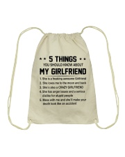 Gift for Boyfriend Drawstring Bag tile