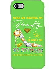 MAKE NO MISTAKE Phone Case tile