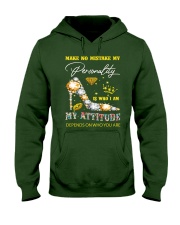 MAKE NO MISTAKE Hooded Sweatshirt tile
