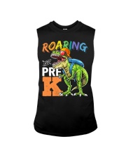 Roaring into Pre K Sleeveless Tee tile