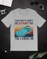 The Party Don't Start Til I Croc In Classic T-Shirt lifestyle-mens-crewneck-front-16