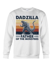 dadzilla father of monster Crewneck Sweatshirt tile