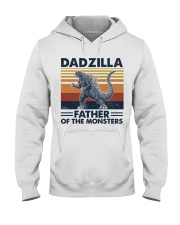 dadzilla father of monster Hooded Sweatshirt tile