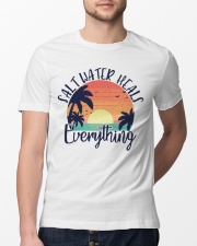 salt water heals everything Classic T-Shirt lifestyle-mens-crewneck-front-13
