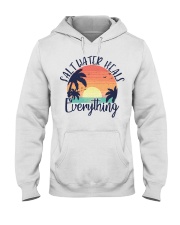 salt water heals everything Hooded Sweatshirt tile