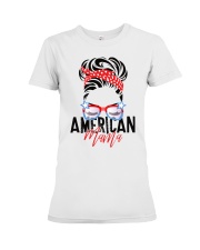 America mama Premium Fit Ladies Tee tile