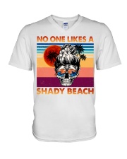 No One Like A Shady Beach V-Neck T-Shirt tile