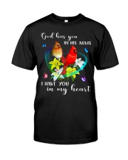 God Has You In His Arms Cardinal Classic T-Shirt front