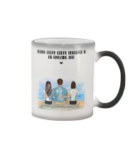 Behind every great daughter is an amazing Dad Color Changing Mug tile