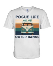 Pogue liffe V-Neck T-Shirt tile