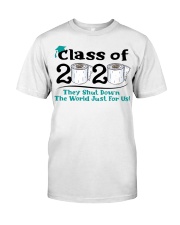 Class of 2020 - cyan Classic T-Shirt front