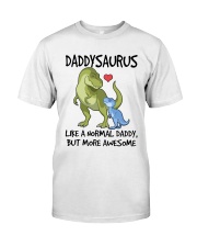 Daddysaurus like a normal Classic T-Shirt tile