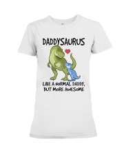 Daddysaurus like a normal Premium Fit Ladies Tee tile